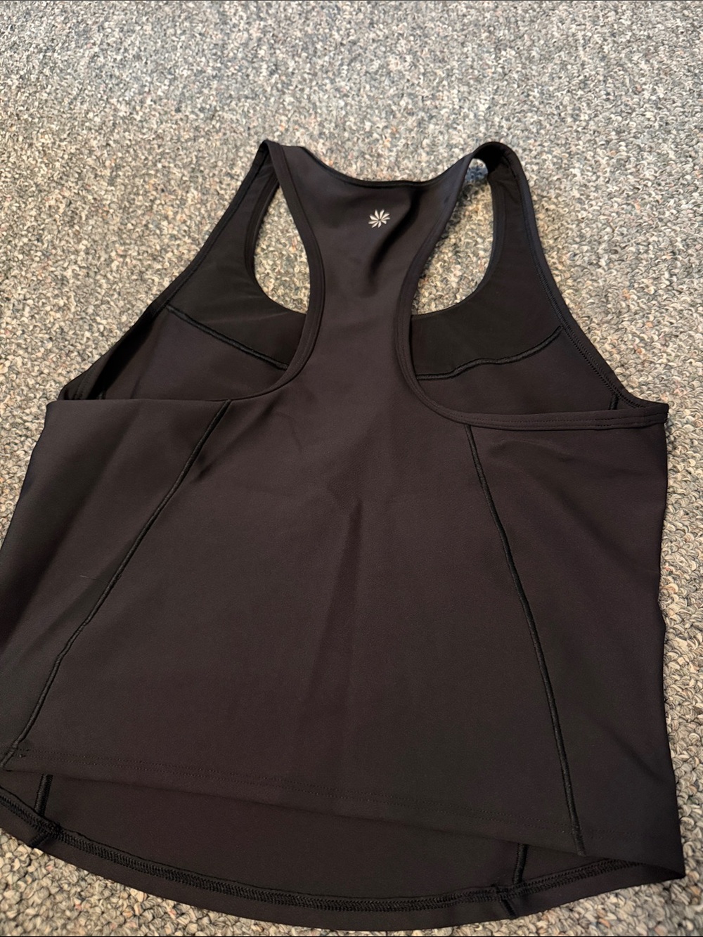 Athleta Black Racerback Performance Tank Top - Picture 2 of 2